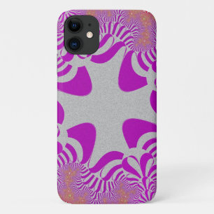 Rosa und Silberkreuz Case-Mate iPhone Hülle