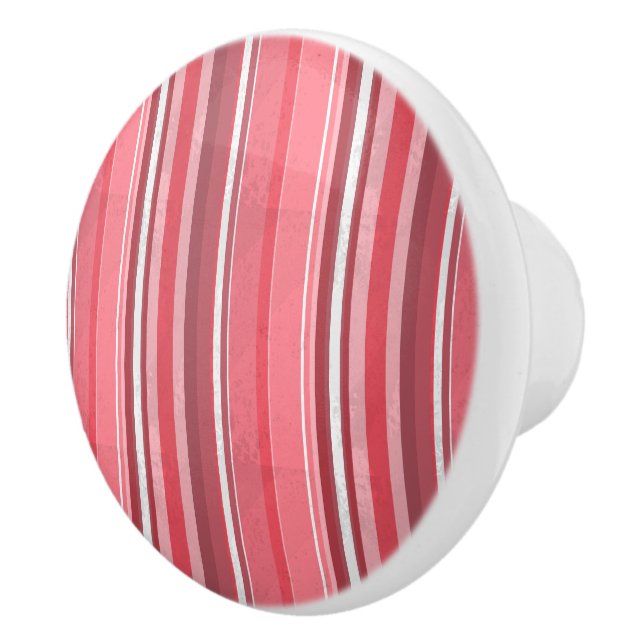 Rosa und stinkende Streifen Keramikknauf (Rechts)