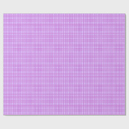 Rosa und violett geblümtes Schachbrettmuster Geschenkpapier