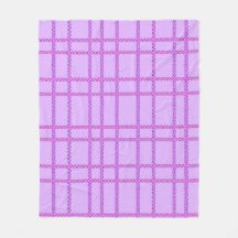 Rosa und violette Blumen kariertes Muster