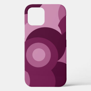 rosa und violette Kreise Muster Case-Mate iPhone Hülle