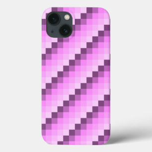 Rosa und violette Quadrate Case-Mate iPhone Hülle