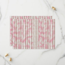 rosa und weiß gestreifter Hintergrund Save The Date