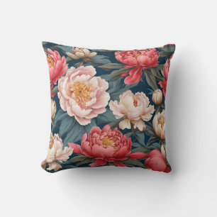 Rosa und weiße Erdnüsse Oriental Kissen