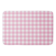Rosa und weiße Gingham Buffalo Karo Kariert
