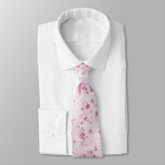Rosa und weiße Kokospalmen Western Krawatte (Gebunden)