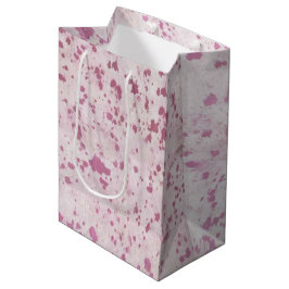 Rosa und weiße Kokospalmen Western Mittlere Geschenktüte