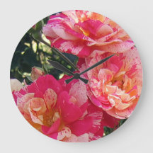 Rosa und weiße Streifen Rose Blumenstrauß