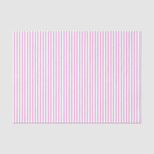 Rosa und weißes Nadelstreifen-Seidenpapier Seidenpapier