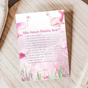Rosa Unter dem Meer Dusche Wer kennt Daddy Spiel