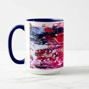 Rosa Varianz Tasse