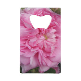 Rosa Vintage Rose Blume Geldbeutel Flaschenöffner