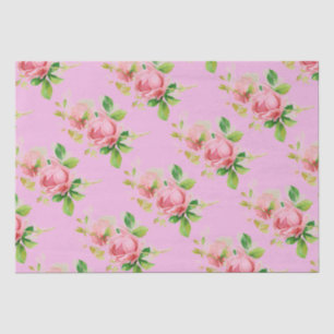 Rosa Vintage Rose Seidenpapier