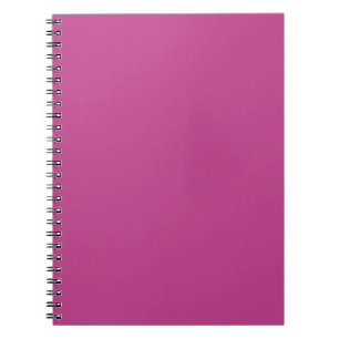 Rosa Violett Uni-Druck, Dunkles Magenta Pink Notizblock