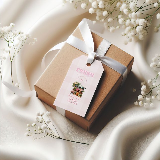 Rosa vom Brautparty des Marktes Geschenkanhänger (Von Creator hochgeladen)