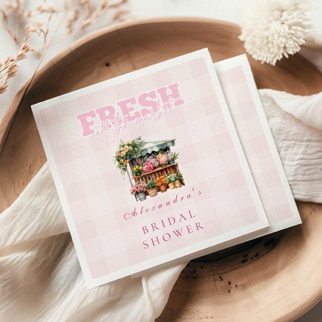 Rosa vom Brautparty des Marktes Serviette (Von Creator hochgeladen)