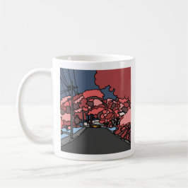 Rosa Vorurbia-Tasse Kaffeetasse