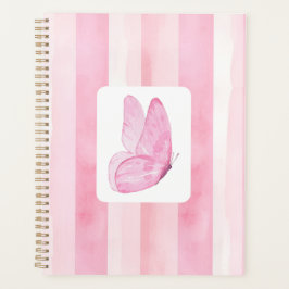 Rosa Wasserfalter – Sanfte feminine Pastelltöne Planer
