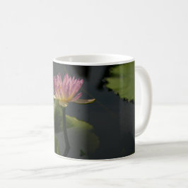 Rosa Wasserlilie Kaffeetasse