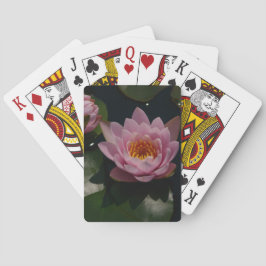 Rosa Wasserlilie Lotus Pantino Karten Spielkarten