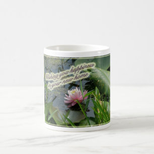 Rosa Wasserlilie Neue Zuhause Tasse