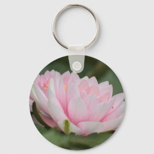 Rosa Wasserlilie Schlüsselanhänger