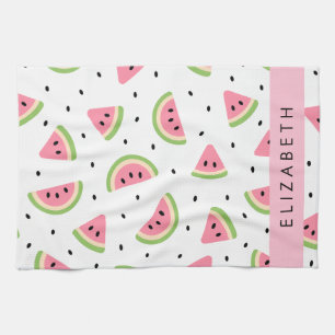 Rosa Wassermelonen, Wassermelonen, Ihr Name Geschirrtuch