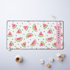 Rosa Wassermelonen, Wassermelonen, Ihr Name Schreibtischunterlage