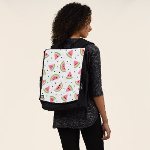 Rosa Wassermelonen, Wassermelonen, Sommermuster Rucksack