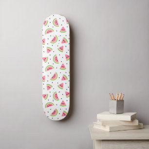 Rosa Wassermelonen, Wassermelonen, Sommermuster Skateboard