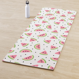 Rosa Wassermelonen, Wassermelonen, Sommermuster Yogamatte