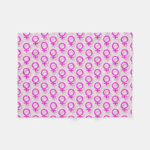 Rosa weibliches Sex-Symbol 3D-Effekt gepolstertes Fleecedecke