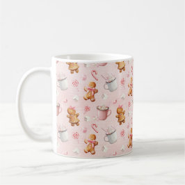 Rosa Weihnachten  Kaffeetasse