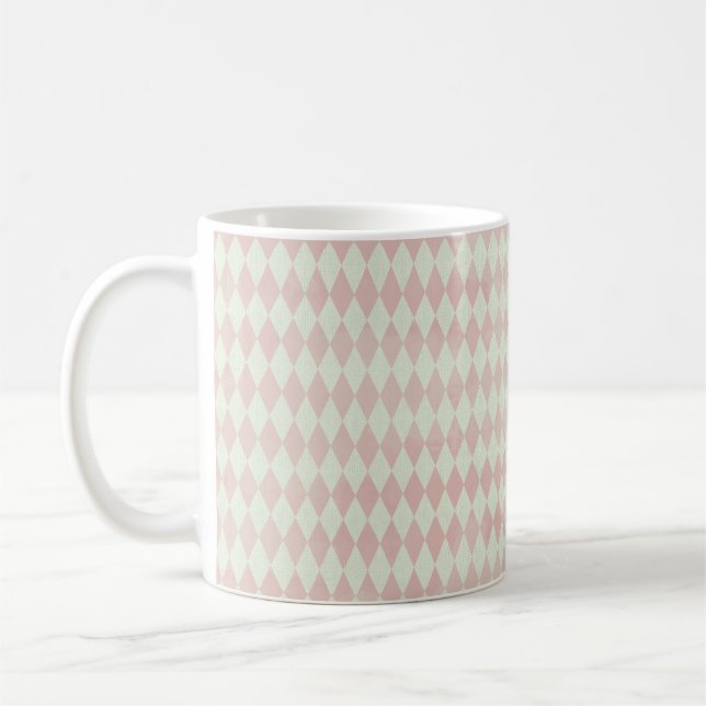 Rosa Weihnachten  Kaffeetasse (Links)