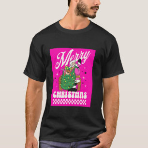 Rosa Weihnachten T-Shirt