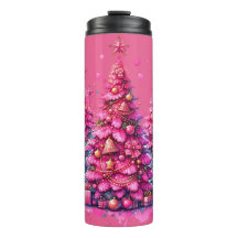 Rosa Weihnachtsbaum Trendige Vornehme Ästhetik