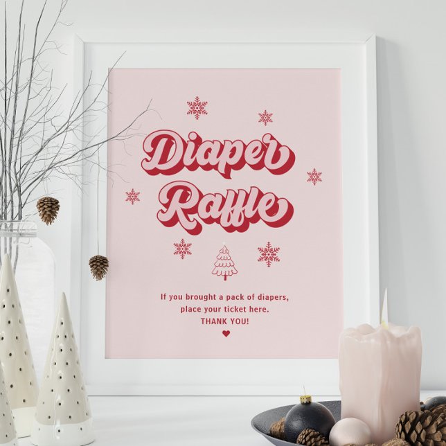 Rosa Weihnachtsdusche Windelwanne Windelwanne Poster (Von Creator hochgeladen)