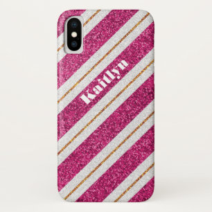 Rosa, weiße Case Mate Selten Es iPhone X Fall