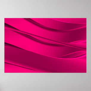 Rosa Wellen Poster