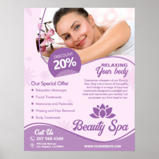 Rosa Wellness-Center, Wellnesscenter, Schönheitssa Poster