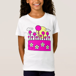 Rosa Welt - besonders angefertigt T-Shirt