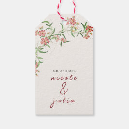 Rosa Wildblume Rose Frühjahrsfeier Geschenkanhänger