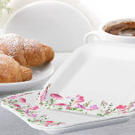 Rosa Wildblume Thema Delikatesse Blumenrande Pappteller<br><div class="desc">Wildblume Papier Teller - perfekt für Wildblume Babydusche, Brautparty, Geburtstagsparty .. Das Design zeichnet sich durch hübsche wilde Blume in Aquarelltönen in Rosa aus. Dieses zarte und feminine botanische Design mit einer modernen Blüte. Bitte schauen Sie in meiner Pink-Wildblume-Sammlung nach, um passende Artikel zu finden, oder schreiben Sie mir, um...</div>