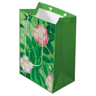 Rosa Wilde Rose Blume Mittlere Geschenktüte