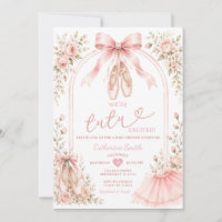Rosa Wir sind Tutu Aufgeregt Ballerina Mädchen Bab