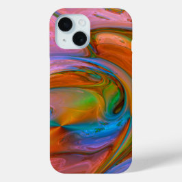 Rosa Wirbel Abstrakt Case-Mate iPhone Hülle