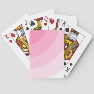 Rosa Wirbel Kartenspielen Spielkarten