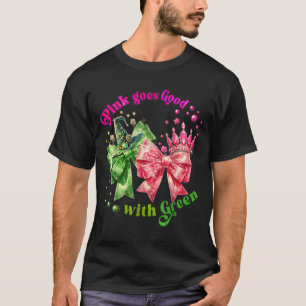 Rosa wird gut mit grünem Funny Halloween Wo T-Shirt