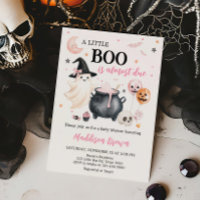 Rosa Witch Ghost Little Boo Baby Dusche