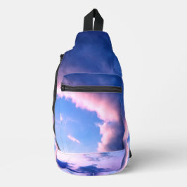 Rosa Wolken Crossbody Bag